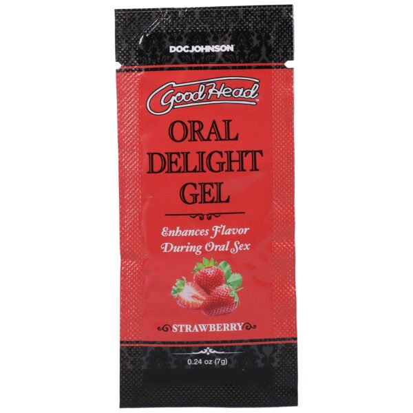 Goodhead Oral Delight Gel Strawberry 0.24 Oz Bulk