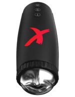 Pdx Elite Moto-Bator Stroker with Suction and Thrusting – Black - Image 3
