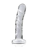 Icicles No. 62 Clear Glass Anal Plug