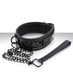 Sinful Black Adjustable Collar and Leash - Image 2