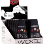 Teasers - 12 Piece Display - Each Containing 10 Lubricant Packettes