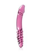 Icicles No. 57 Double-Ended Glass Anal Plug – Pink