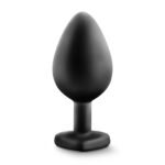 Temptasia Bling Plug Medium Anal Plug – Black - Image 3