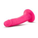 Neo - 5.5 Inch Dual Density Cock - Neon Pink - Image 6