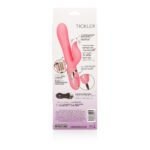 Enchanted Tickler Rechargeable Vibrator with Rotating Beads – Pink - Image 4