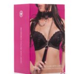 Reversible Collar With Leash - Pink