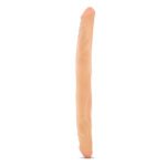 B Yours 14 Inch Double Dildo – Beige - Image 2