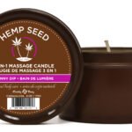 Hemp Seed 3-in-1 Massage Candle - Skinny Dip - 6 Oz.