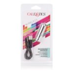 Rechargeable Mini Bullet Vibrator – Silver - Image 3