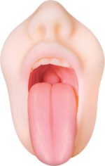 Real Mouth Stroker – Beige TPE