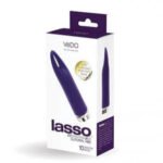 Lasso Rechargeable Clitoral Bullet Vibrator - Purple