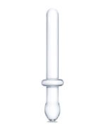 9.25 Inch Classic Smooth Dual-Ended Dildo - Clear - Image 5
