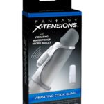 Fantasy X-Tensions Vibrating Cock Sling - Clear