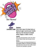 Smack Tarts Lube 3ml Pouch Display 36pc - Sour Grape - Image 2