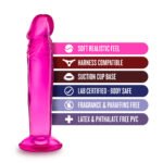 B Yours Sweet n' Small 6 Inch Dildo with Suction Cup – Pink - Image 6