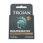 Trojan Sensitivity Bareskin Lubricated Condoms - 3 Pack