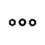 Renegade Chubbies Black Stackable Cock Rings – Body-Safe TPE - Image 2