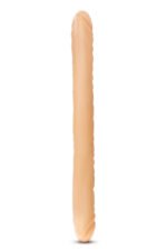 B Yours 18 Inch Double Dildo - Beige - Image 3