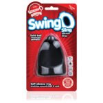 Swingo Sling Black Body-Safe Silicone Cock Ring - Image 2