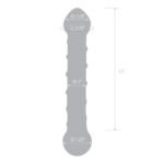 6.5 Inch Spiral Dildo – Borosilicate Glass – Blue - Image 6