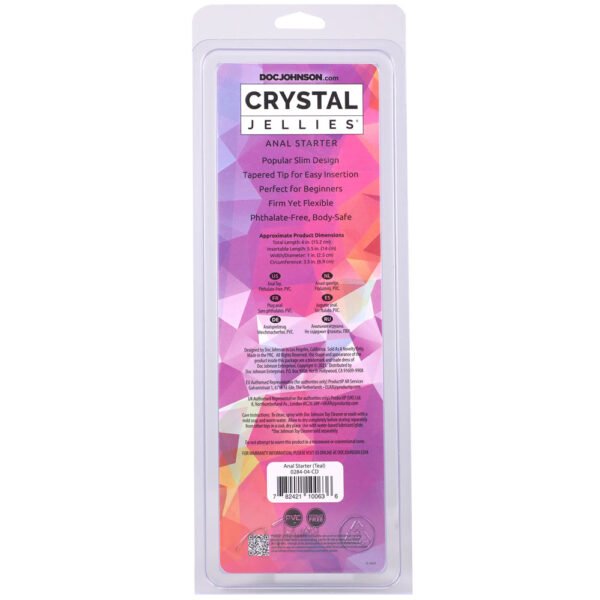 Crystal Jellies - Anal Starter - Teal
