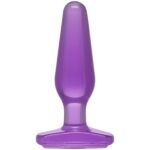Crystal Jellies Butt Plug - Medium - Purple
