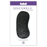 Sincerely Lace Blindfold – Black - Image 2