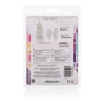Pocket Exotics Vibrating Double Silver Bullets – Silver - Image 2