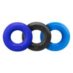 Hunkyjunk Huj3 C-Ring 3 Pk - Blue / Multi - Image 4