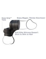 Fantasy C-Ring Mr Big Cock Ring and Ball Stretcher - Black - Image 6