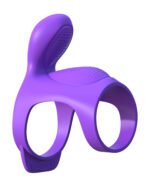 Fantasy C-Ringz Ultimate Couples Cage Vibrating Cock Ring – Purple - Image 4