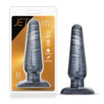 Jet Large Anal Plug – Phthalate-Free Black - Image 2