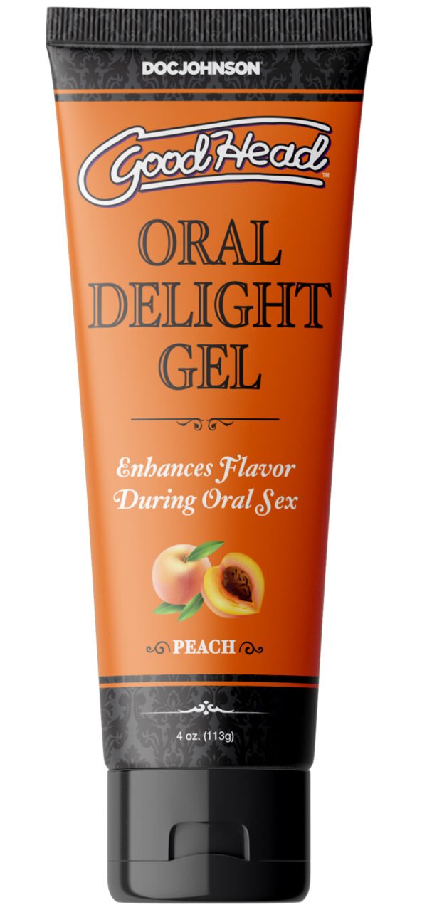 Goodhead - Oral Delight Gel - Peach 4 Oz Bulk