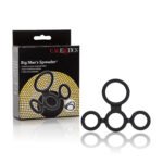 Big Man's Spreader Four-Ring Cock Ring – Black - Image 2