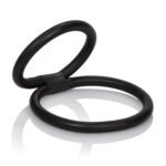 Double Helix Trim-to-Fit Quick Release Cock Ring – Black - Image 2
