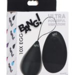 Bang - 10x Silicone Vibrating Egg - Black