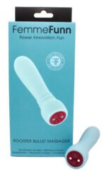 Booster Bullet Rechargeable Vibrator – Light Blue - Image 3