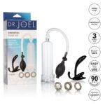Dr. Joel Kaplan Essential Pump Kit with 3 Cock Rings and Curved Probe – Clear - Image 5