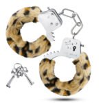Temptasia Cuffs Stainless Steel Restraint Cuffs – Leopard - Image 7