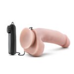 Coverboy The Quarterback Vibrating Dildo with Suction Cup – Vanilla - Image 2