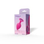 Gemma Purple Gem Pink Silicone Anal Plug – Medium - Image 2