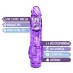Fantasy Vibe Purple Bendable Vibrator with Bullet – Waterproof - Image 5