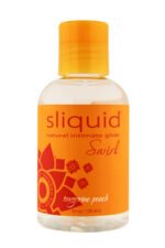 Sliquid Naturals Swirl Tangerine Peach Water-Based Personal Lubricant 4.2 Fl Oz