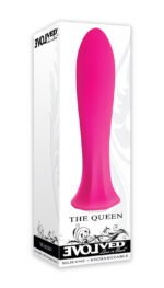 The Queen Mini Vibrator – Pink, Rechargeable, Waterproof - Image 2