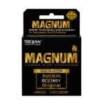 Trojan Magnum Large Size Gold Collection Condoms - 3 Pack