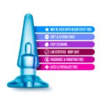 B Yours Basic Anal Plug – Blue - Image 4
