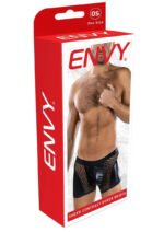 Sheer Contrast Boxer Briefs - Os - Black