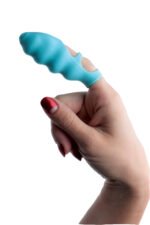 Ripples Finger Bang-Her Vibe - Teal - Image 3