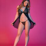 Sexy Time Fly Away Baby Doll and G-String Set - Black - L/xl