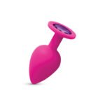 Gemma Purple Gem Pink Silicone Plug - Large - Image 5